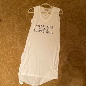 Salt water heals everything. Ain’t that the truth!